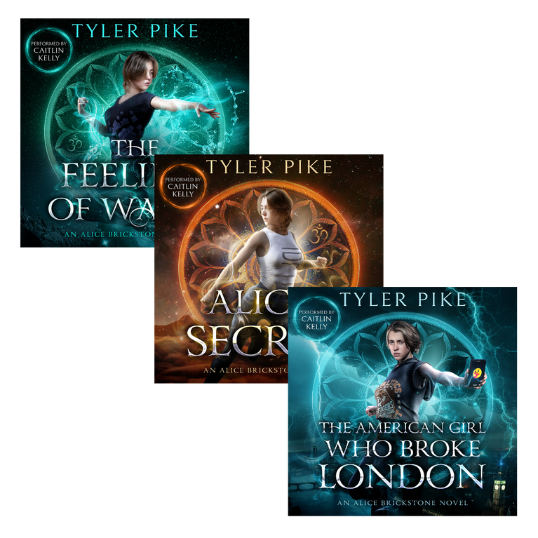 Three Book Bundle: The Feeling of Water + Alice's Secret + The American Girl Who Broke London (audiobooks)